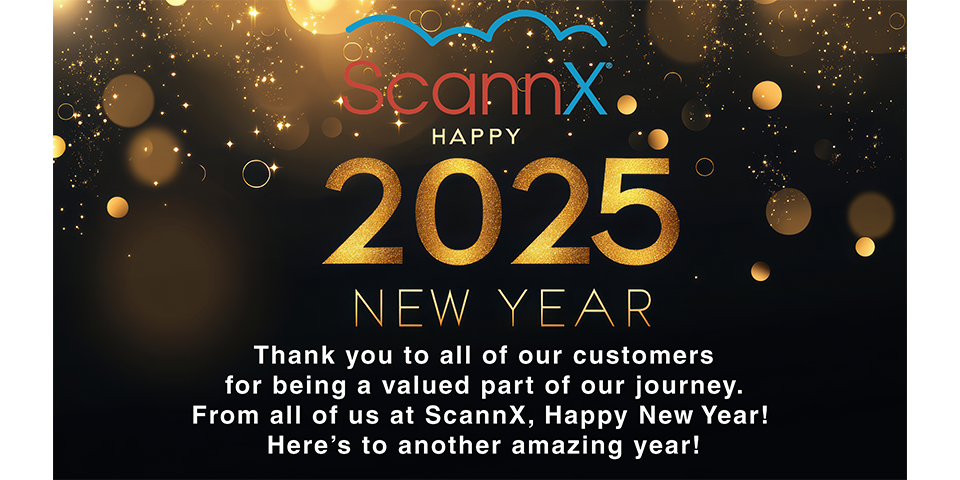 Happy New Year From Everyone At ScannX!